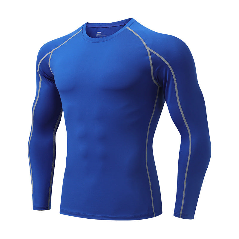 Quick Dry Breathable Stretch Compression Shirt Men’s Long Sleeve for Running & Fitness Featherun