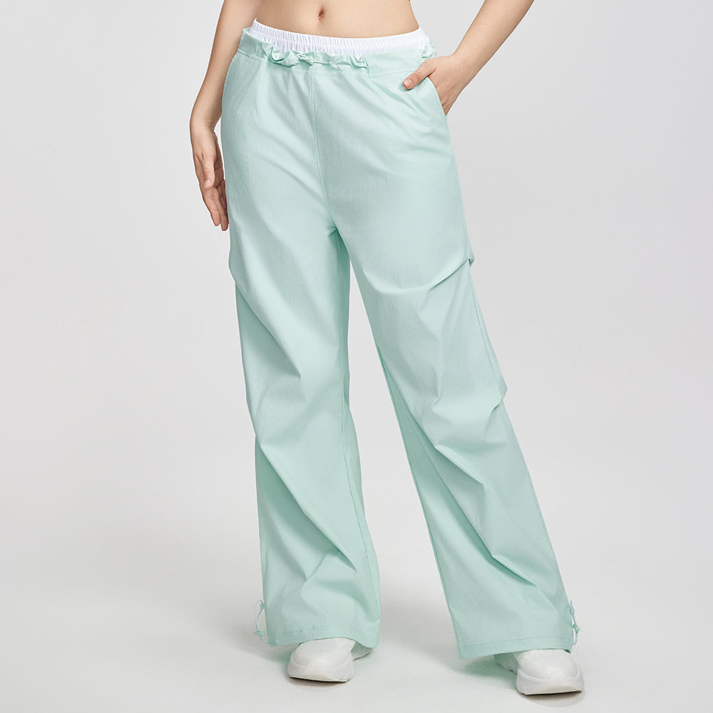 American wide leg pants for women outdoor hiking and climbing loose casual pants Featherun