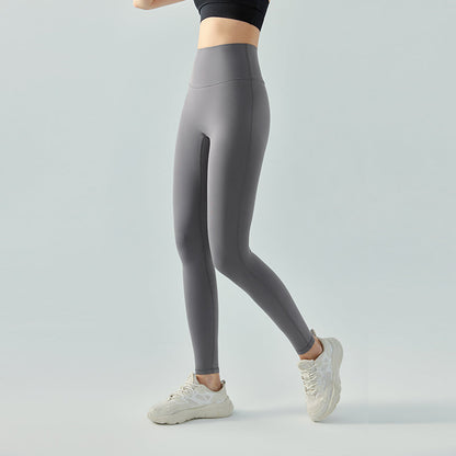 Warm fleece yoga pants women high elastic sports tights autumn and winter warm fitness leggings Featherun
