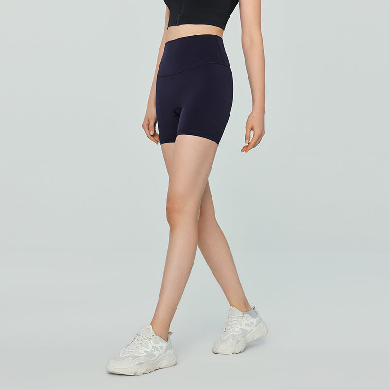 Yoga Tight Shorts Women Summer High-Elastic Quarter Cycling Pants ts Fitness Featherun