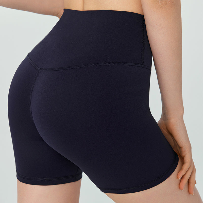 Yoga Tight Shorts Women Summer High-Elastic Quarter Cycling Pants ts Fitness Featherun