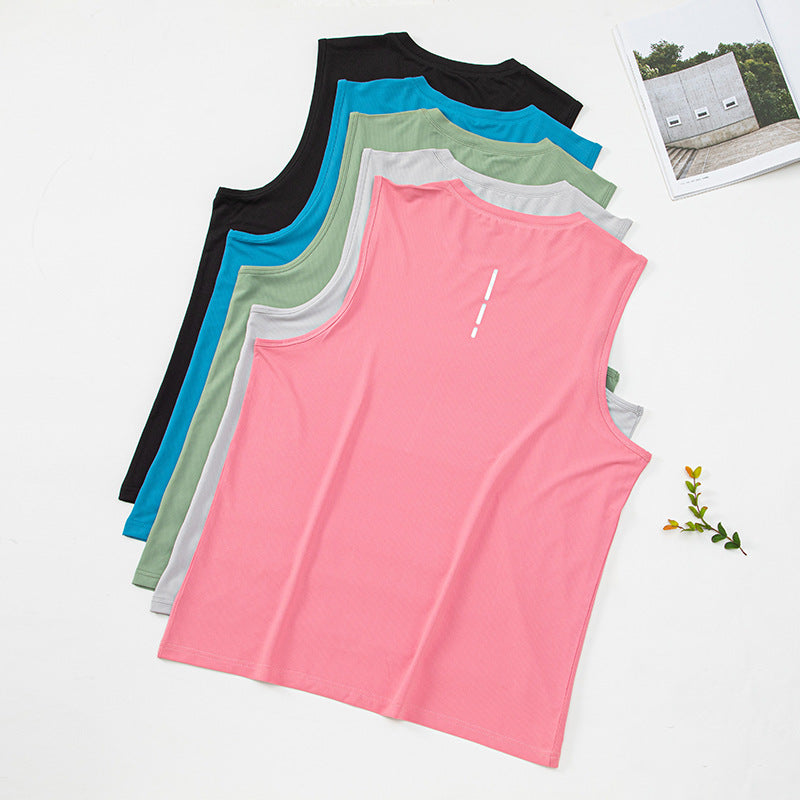 Men's Sleeveless Athletic Tank Top Quick Dry Vest for Gym Fitness Marathon Basketball