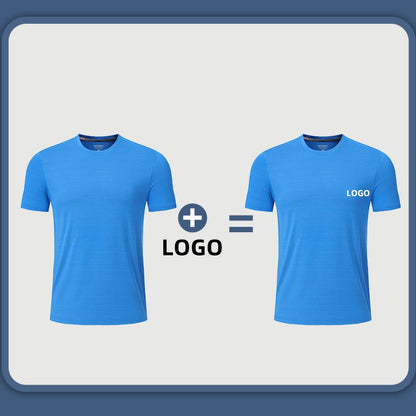 Factory Custom Quick Dry Sports T Shirts for Men woman Short Sleeve Logo Text Printing weaer