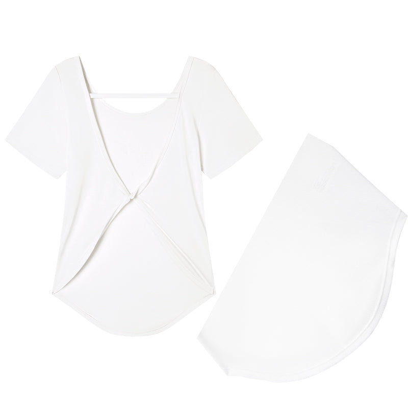 Large size short-sleeved women's T-shirt loose breathable wear