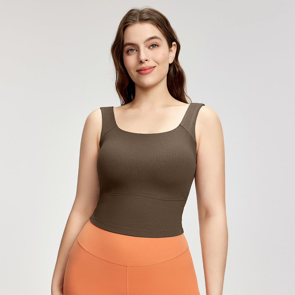 Sport vests for women with chest pads wide shoulders, breast reduction plus size women