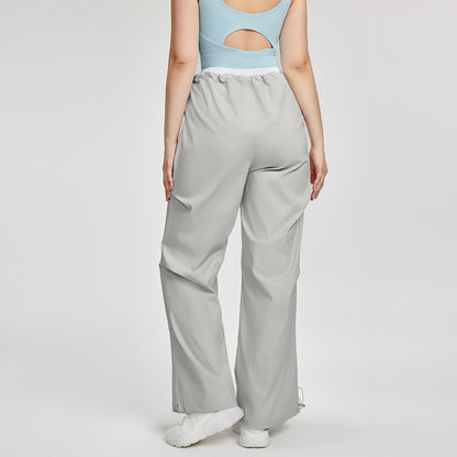 American wide leg pants for women outdoor hiking and mountaineering loose casual pants