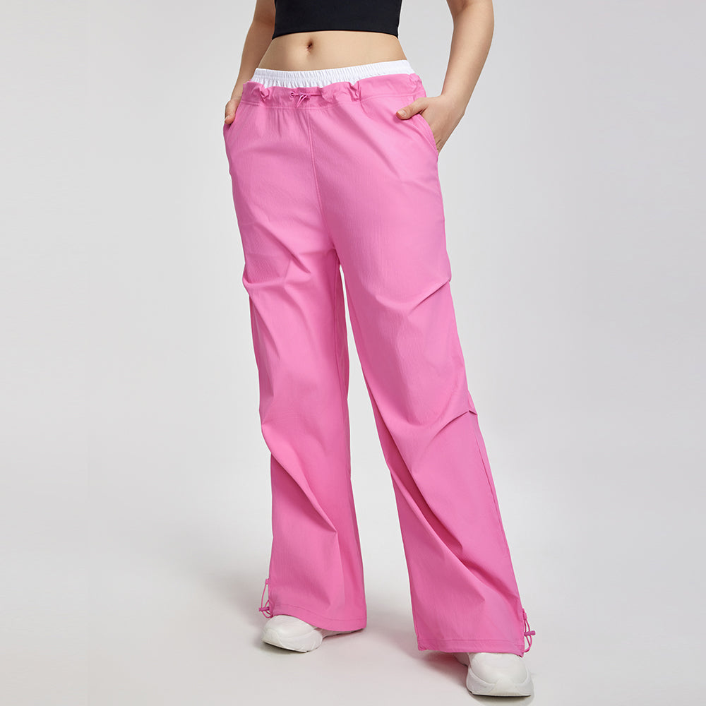 American wide leg pants for women outdoor hiking and mountaineering loose casual pants