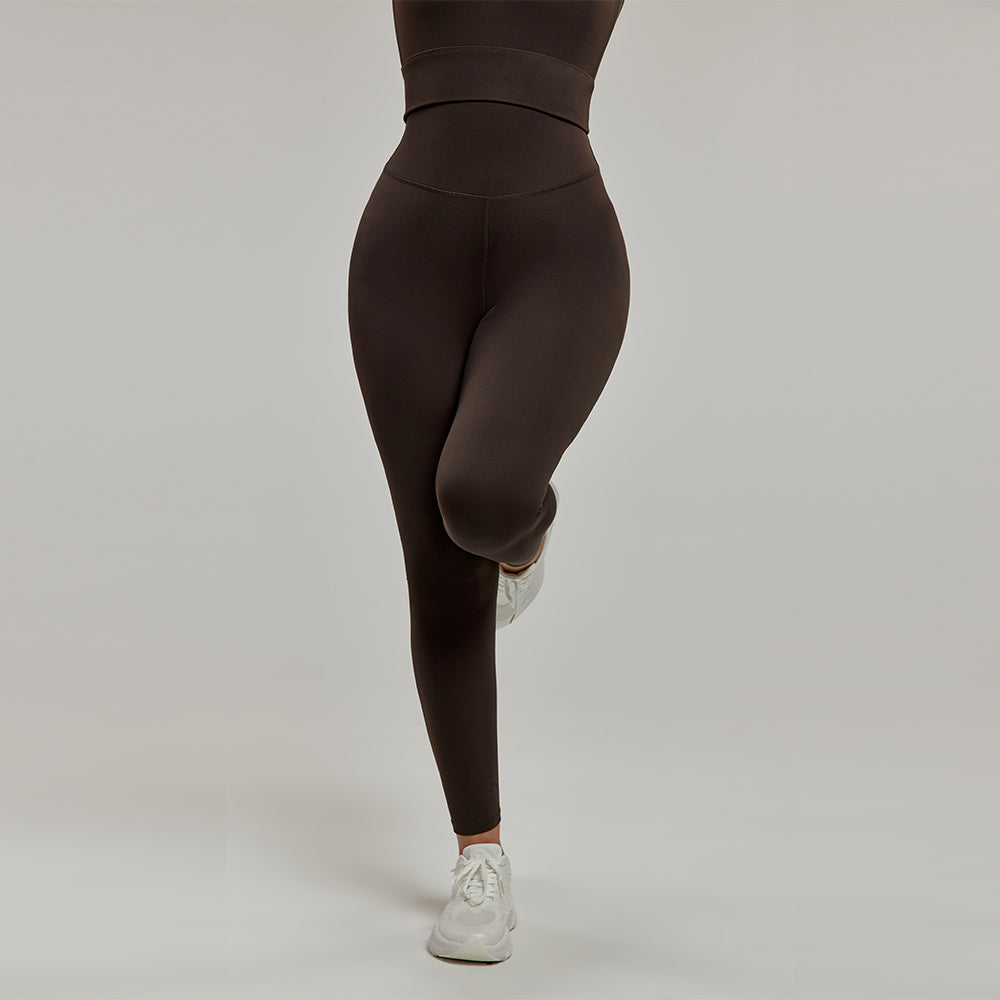 High waist tummy control yoga pants antibacterial seamless fitness pants for women