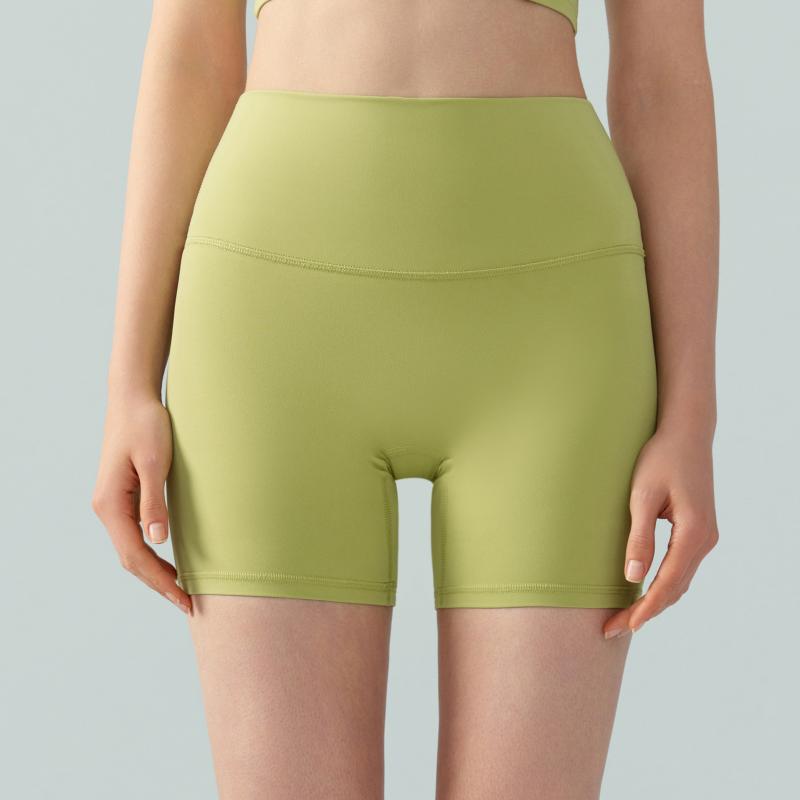Yoga Tight Shorts Women Summer High-Elastic Quarter Cycling Pants ts Fitness Featherun