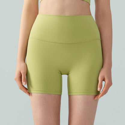Yoga Tight Shorts Women Summer High-Elastic Quarter Cycling Pants ts Fitness Featherun
