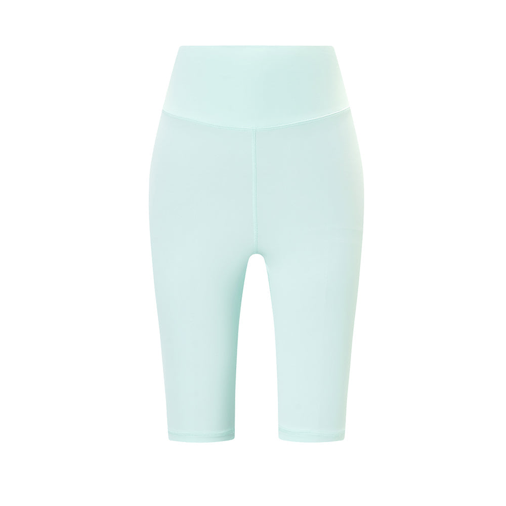 Large size sports Fifth shorts high waist 7A antibacterial cycling pants girl yoga pant Featherun