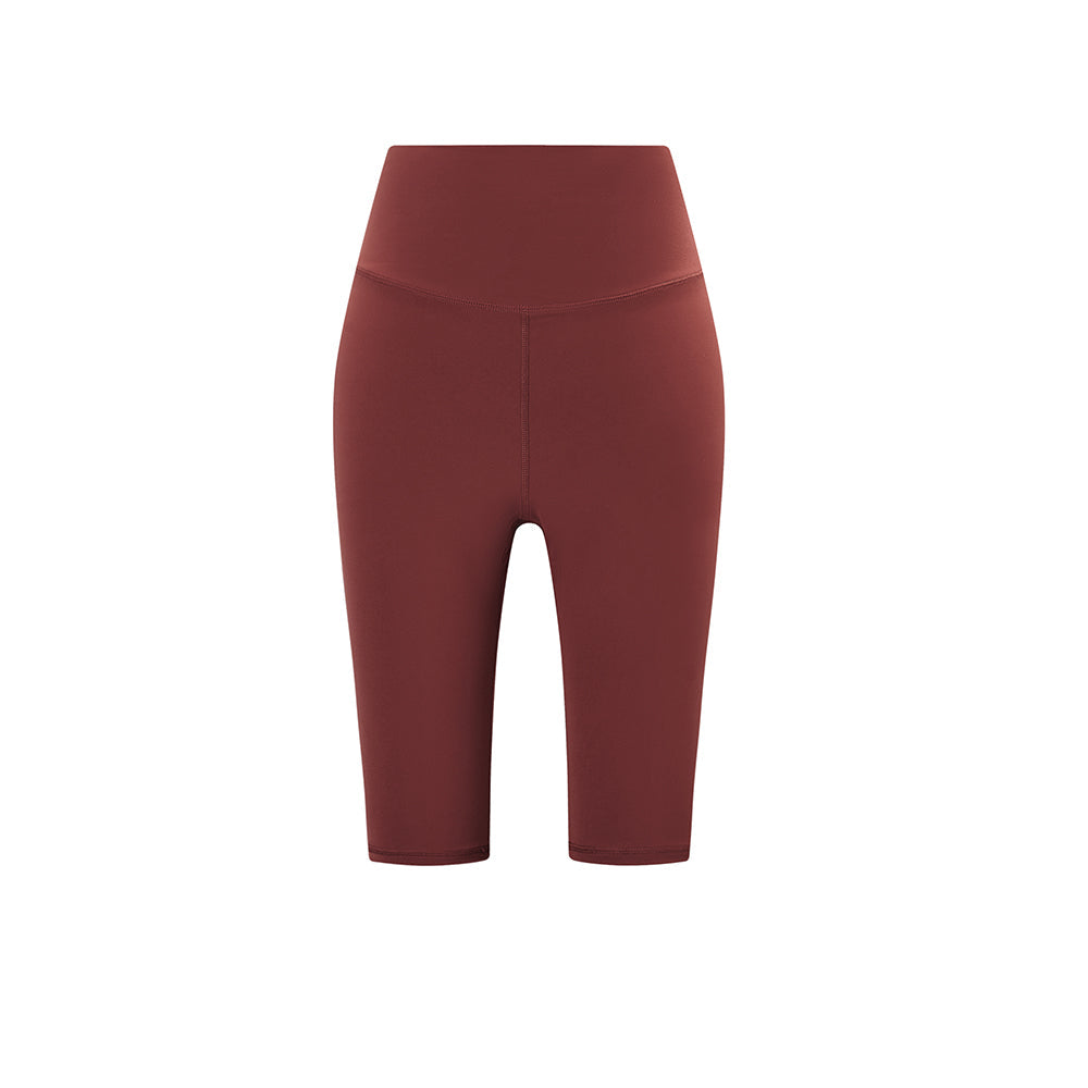 Large size sports Fifth shorts high waist 7A antibacterial cycling pants girl yoga pant Featherun