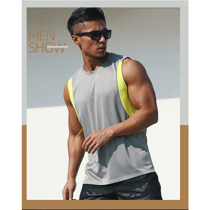 Men's Tank Top  Summer Loose Casual Quick-Dry Breathable Vest for Running