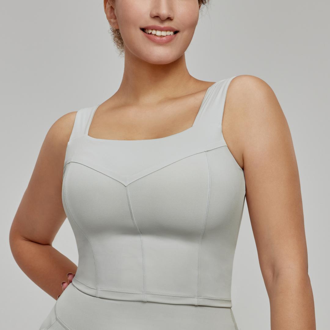 Plus size yoga clothing vest American  new sister fitness sports back