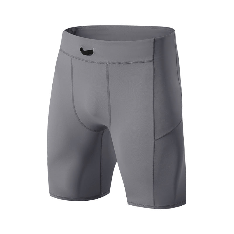 Sport Compression Shorts for Men High Stretch Breathable Tight Training Shorts Featherun