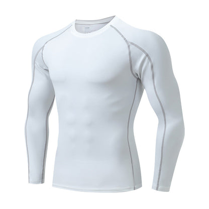 Quick Dry Breathable Stretch Compression Shirt Men’s Long Sleeve for Running & Fitness Featherun
