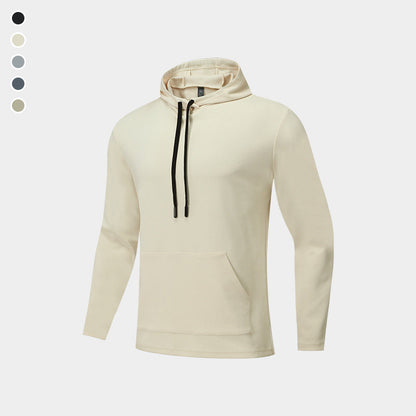 New Hooded Long Sleeve Pullover Casual Active Hoodie for Outdoor Running & Fitness Featherun