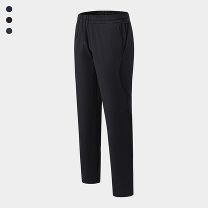 Men's Quick Dry Breathable Straight Leg Athletic Pants for Fitness Running Featherun