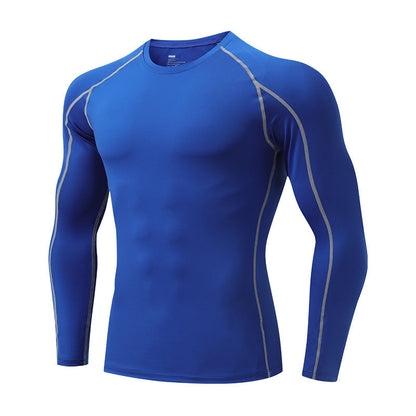 Quick Dry Breathable Stretch Compression Shirt Men’s Long Sleeve for Running & Fitness Featherun