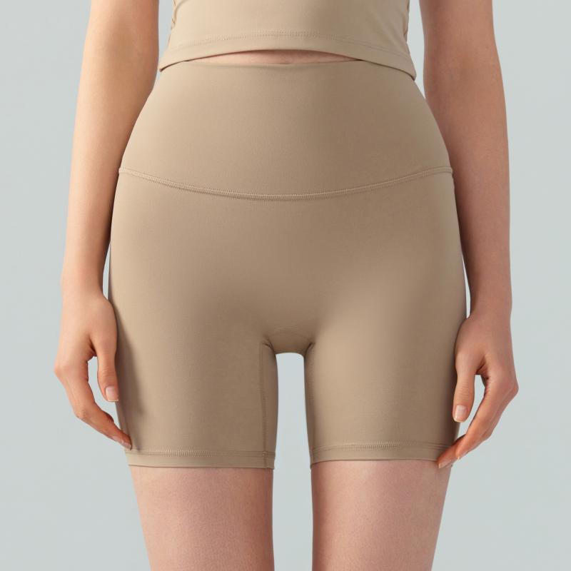 Yoga Tight Shorts Women Summer High-Elastic Quarter Cycling Pants ts Fitness Featherun