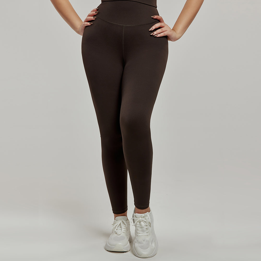 High waist tummy control yoga pants antibacterial seamless fitness pants for women