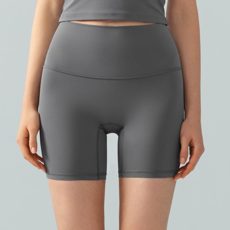 Yoga Tight Shorts Women Summer High-Elastic Quarter Cycling Pants ts Fitness Featherun