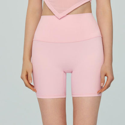 Yoga Tight Shorts Women Summer High-Elastic Quarter Cycling Pants ts Fitness Featherun