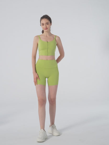 Moisture-Wicking Capri Leggings High-Rise short China Works