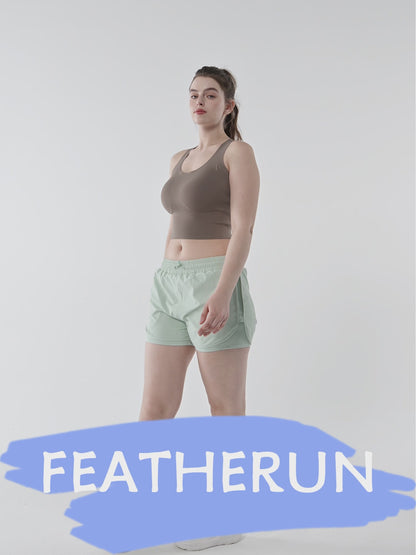 Girls plus size sports bra with removable chest pads and glue fit  running vest