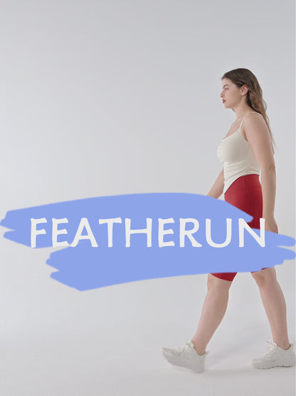 Ribbed Yoga External Wear Large Breast Pad Fake Two-piece  camisole Women