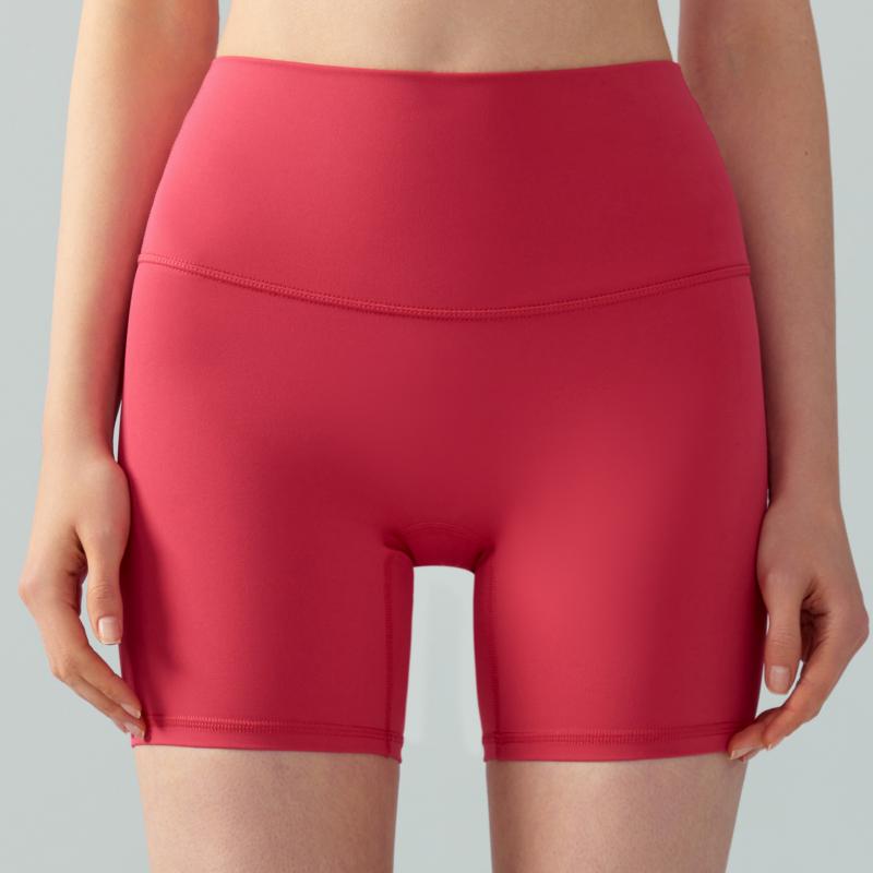 Yoga Tight Shorts Women Summer High-Elastic Quarter Cycling Pants ts Fitness Featherun